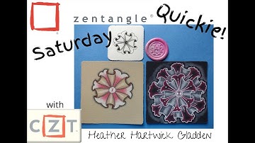 Saturday | Zentangle® Quickie