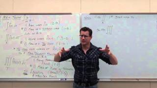Calculus 3 Lecture 14.6:  How to Solve TRIPLE INTEGRALS (Along with Center of Mass and Volume)