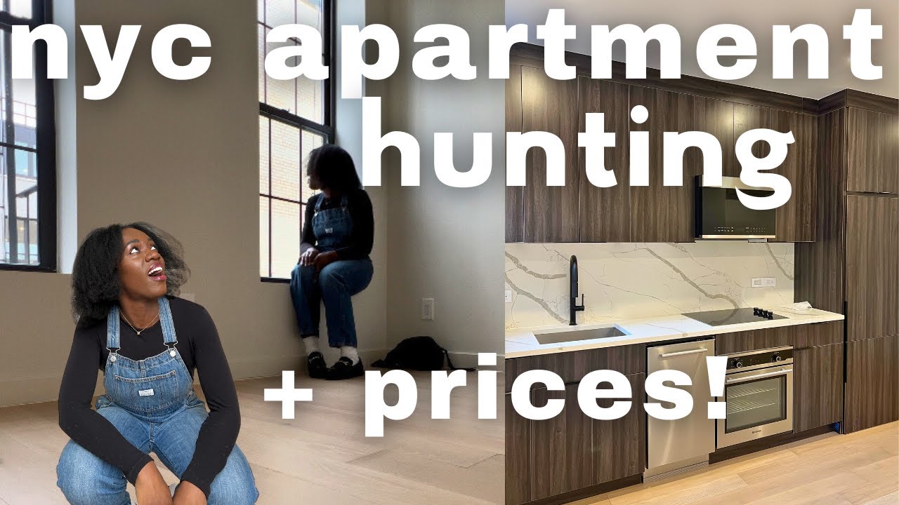 NYC APARTMENT HUNTING (tours + prices)! Touring 4 New York City