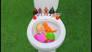 Big Fanta, Coca Cola, Sprite VS Popular Sodas !!! Pepsi, Fuse Tea, Lipton and Mentos in the toilet
