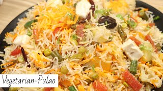 Khila Khila Veg-Pulao | Biryani ka Maza Ab Pulao Mai ! | Restaurant Veg-Pulao | Yasmin Huma Khan