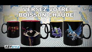 DC COMICS Mug thermo-réactif Superman Grand contenant vidéo