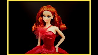 2022 Holiday Barbie Red Hair Walmart Exclusive