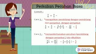 Video Pembelajaran Perkalian Pecahan
