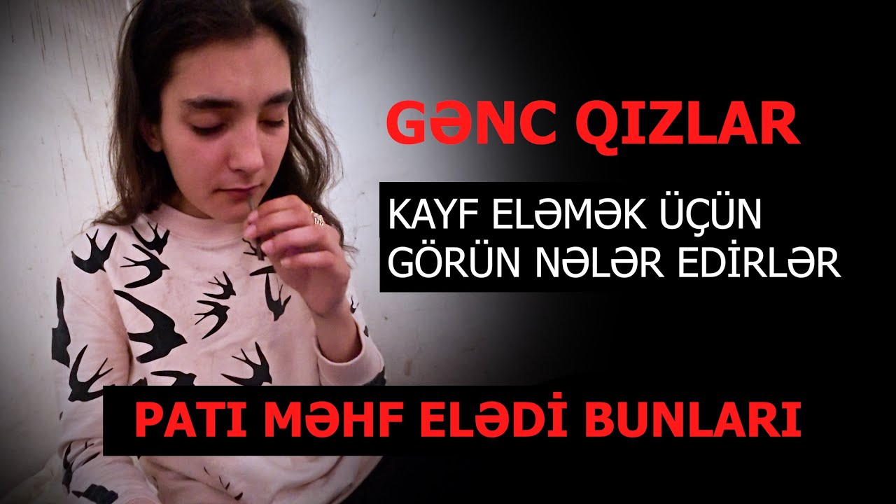 Çəkiliş zamanı gördüyümüz ağır görüntülər (Gənc qızlar görün nə edir) - NARKOMAN HƏYATI