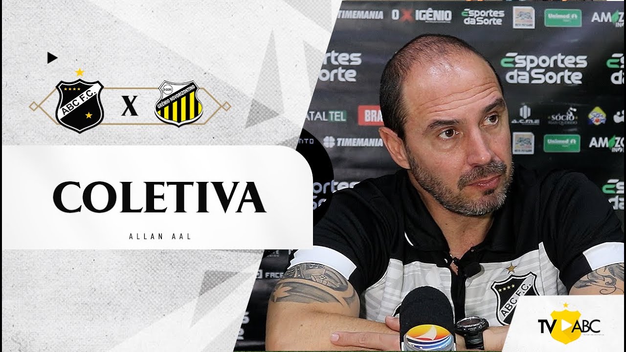 #BrasileiroSérieB | Coletiva Allan Aal - ABC 0 x 1 Novorizontino/SP - 03/06/2023
