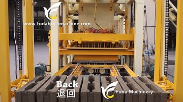 QT4-25 full automatic cement brick making machine