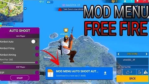 NOVO HACK GRÁTIS DO FF, MOD MENU NOVA ATUALIZAÇÃO COMPLETO COMO BAIXAR E INSTALAR
