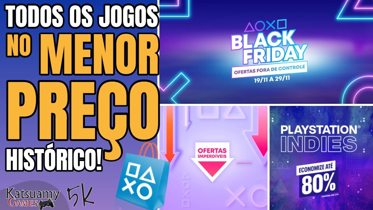 TODOS OS JOGOS NO MENOR PREÇO HISTÓRICO! 2ª quinzena de Novembro 2021 ...