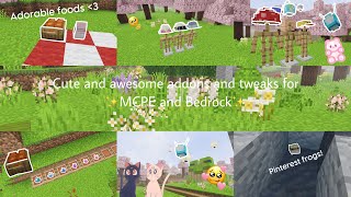 Cute and Awesome addons for MCPE and Bedrock! | cinnamocooki { foods + more!} screenshot 1