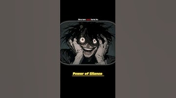 Power of Silence #sehar