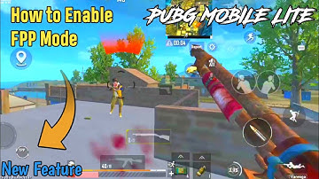 How To Enable FPP and Quick Scope Mode In Pubg Mobile Lite|KAKA YT