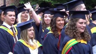 Graduation Hat throw Thursday 23rd July 2015