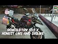 Benelli TRK 502 X Honest review like and dislike