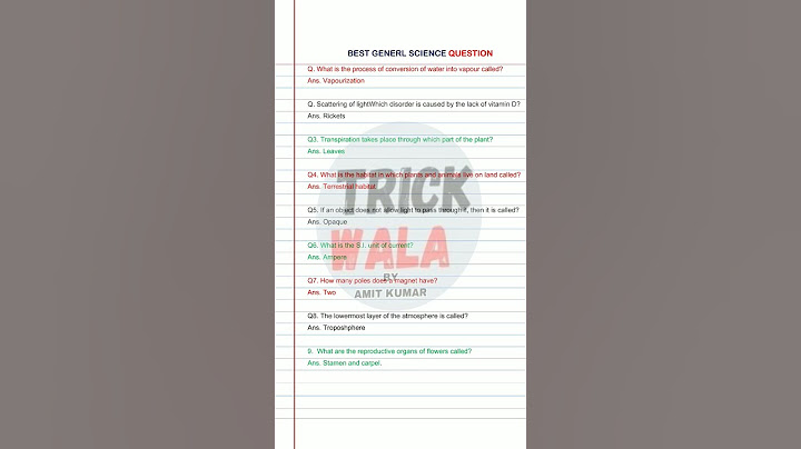 Best general science question #generalknowledge #science #rrb #alp