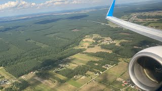 Enter Air Boeing 737-800 Powerful Takeoff from Katowice Airport (KTW)