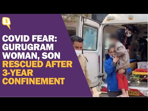 Gurugram Woman Who Locked Herself, Son For 3 Years Over 'Fear Of COVID' Rescued | The Quint