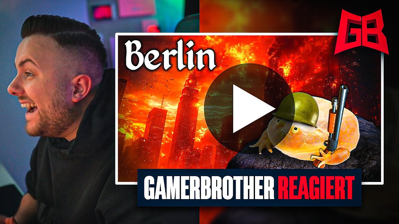 Deutsche Bundesländer in einer Nussschale 😂 GamerBrother REAGIERT auf JULES 😂