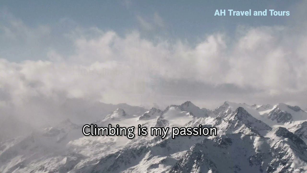 Little Climber | Climbing is my passion| AH Travel and Tours | Gilgit-Baltistan