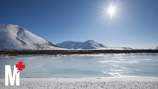 What it feels like to fly an ultralight aircraft over the Yukon River