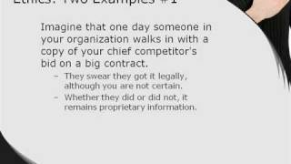 Workplace Ethics PowerPoint Presentation