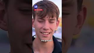 Alleged bank robbery sparks police chase | 9 News Australia