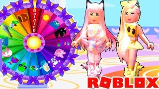 NEW Royale High Mystery Wheel Picks Our Outfits For A Week...