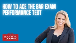 How to Ace the Bar Exam Performance Test (with Doretta McGinnis)