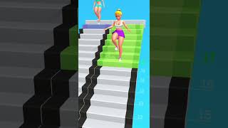 Down stairs race 3D game 🎮 #viral #tranding #youtube #3dgame #100kviews #youtubeshorts 100k views 🚀📈