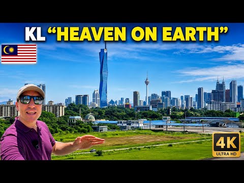 The City That Looks Like the FUTURE | Kuala Lumpur in one hour city tour. 🇲🇾