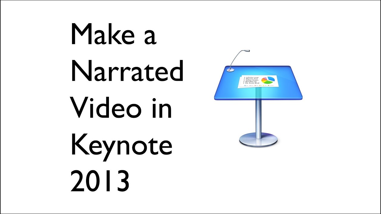 narrated slide presentation