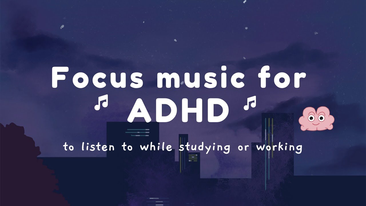 ADHD Proof Focus Music, Binaural Beats Concentration Music for Deep ...