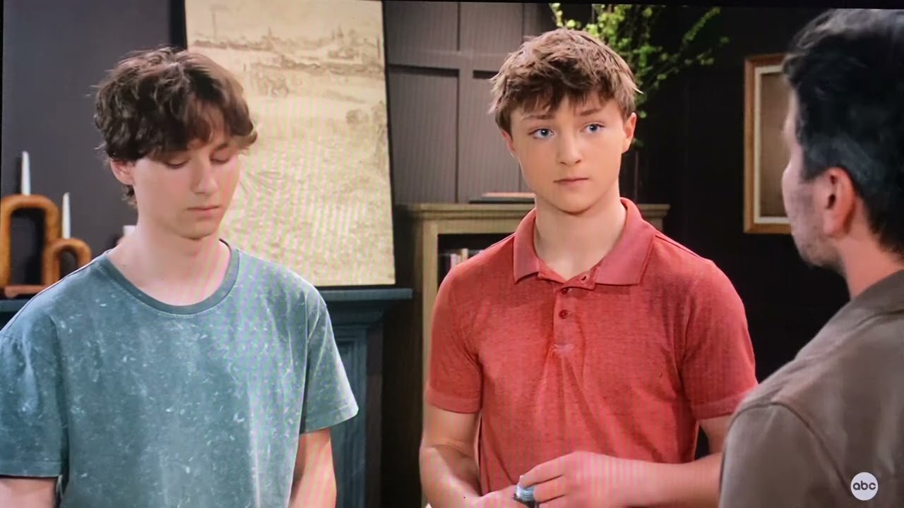 GH Danny & Rocco w/ Dante, Lois 5/9/25 “Can you please not unload on Danny?” 2/2