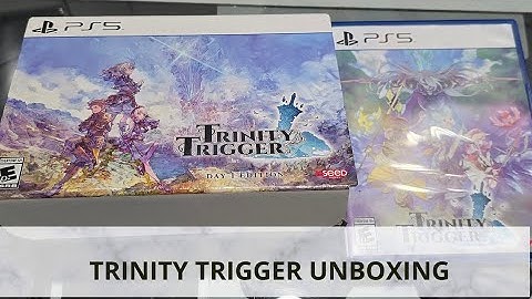 Unboxing Trinity Trigger day one edition PS5