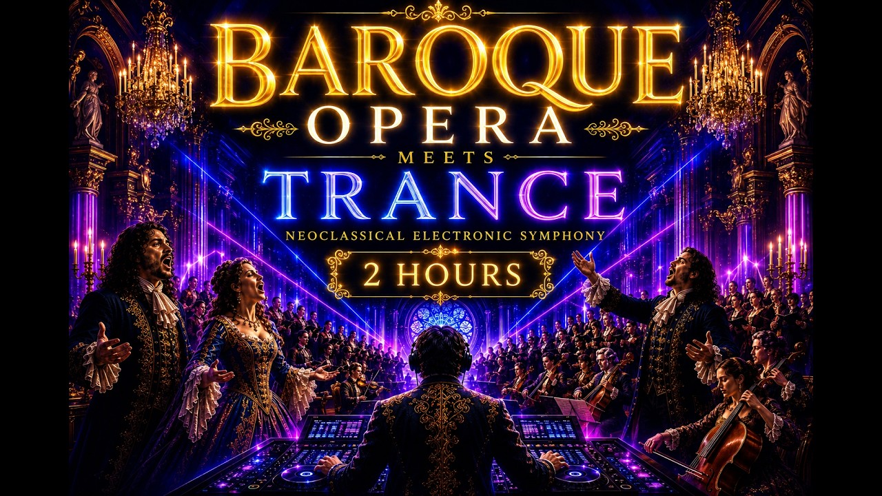 2 Hours Baroque Opera Meets Trance | Celestial Symphonic Masterpieces ...