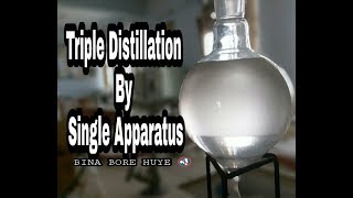 Distilation || Double And Triple Distilation  Unit || Assembly