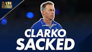 North Melbourne great's INSTANT reaction to SHOCK Alastair Clarkson sacking | 3AW Football