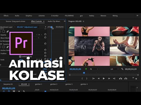 Teknik Membuat Kolase Foto Dan Animasinya Di Premiere Pro (Part I)