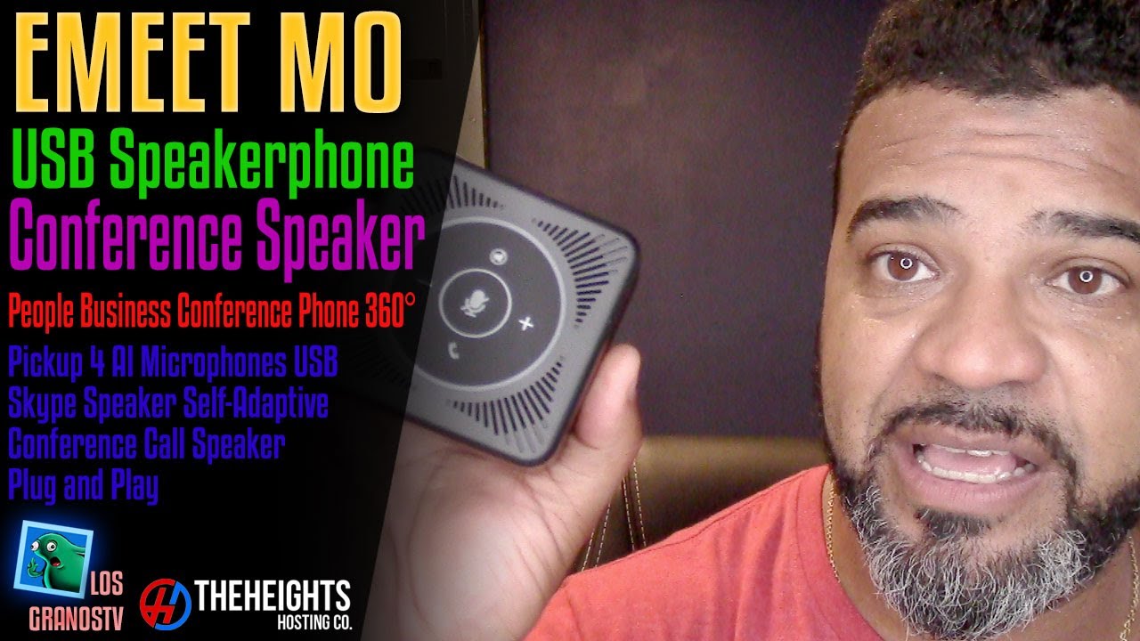 eMeet M0 Conference USB Speakerphone 