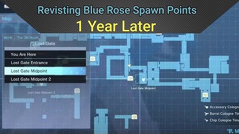 AR Blue Rose Mk3 Drop Locations 1/2-1 yr later! SAO Fatal Bullet