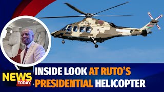 UNBELEIVEABLE! Inside Kenya's PRESIDENTIAL HELICOPTER : Secrets to Ruto Travel on Kenyan MARINE ONE