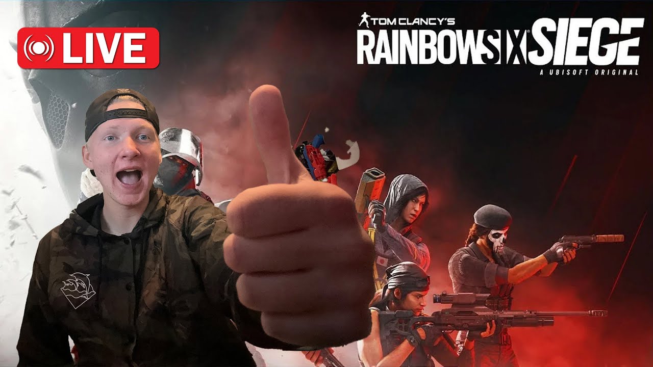 RAINBOW SIX SIEGE RIGHT NOW - Playing R6 Till I Stop - CHAT INTERACTION ...