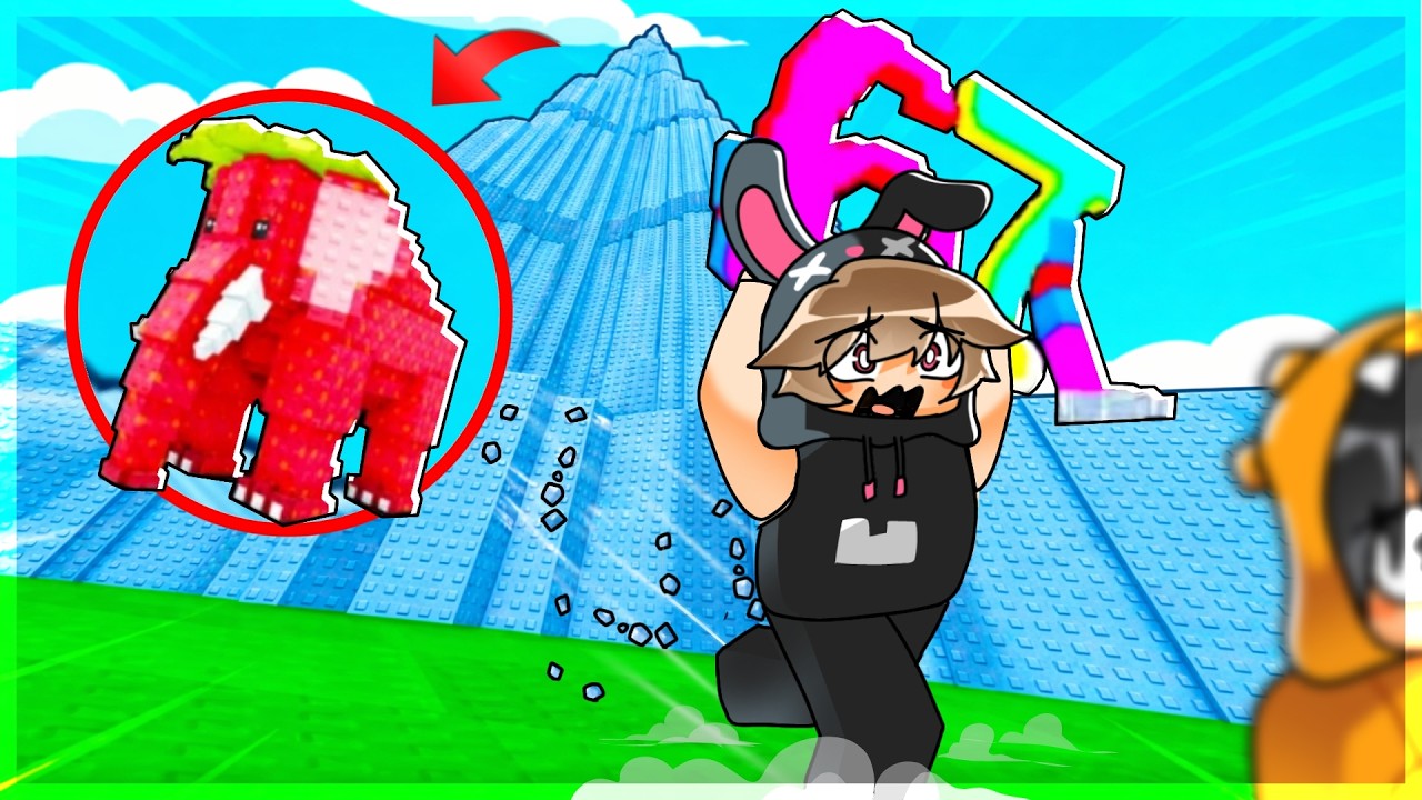 LOMPAT SUPER TINGGI UNTUK DAPATKAN BRAINROT PALING LANGKA!!