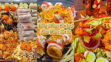 Tụ điểm ăn vặt các loại bánh tráng độc lạ | @canquetsaigon