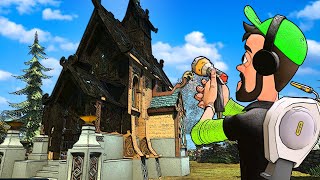 Cleaning a GIANT MONK TOWER was a MISTAKE! (PowerWash Simulator Gameplay)
