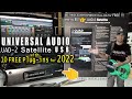 Uad2 satellite usb  plugins gratuits pour 2022  quad vs octo  audio universel  dballage test dinstallation