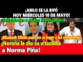 ¡AMLO se la rifó hoy miércoles 10 de mayo! Noroña le dio su vitacilina a Norma Piña