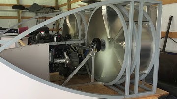 Hovertoon Test Platform First Flight in hovercraft mode.