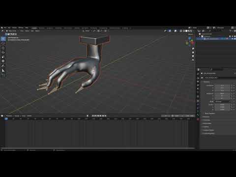 Export Only Mesh Armature Bones FBX Settings Blender Result