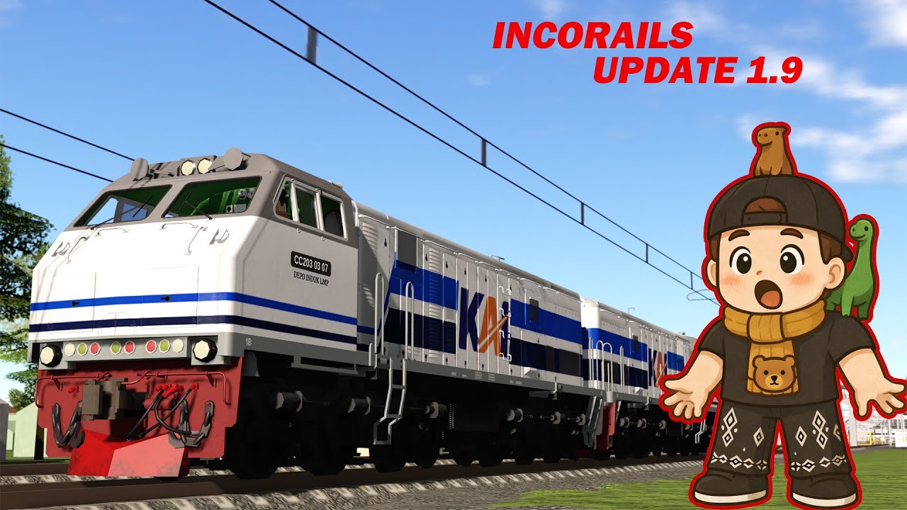 Dinas Kereta Api Roblox Update 1.9 INCORAILS | Libur Hari Terakhir ...